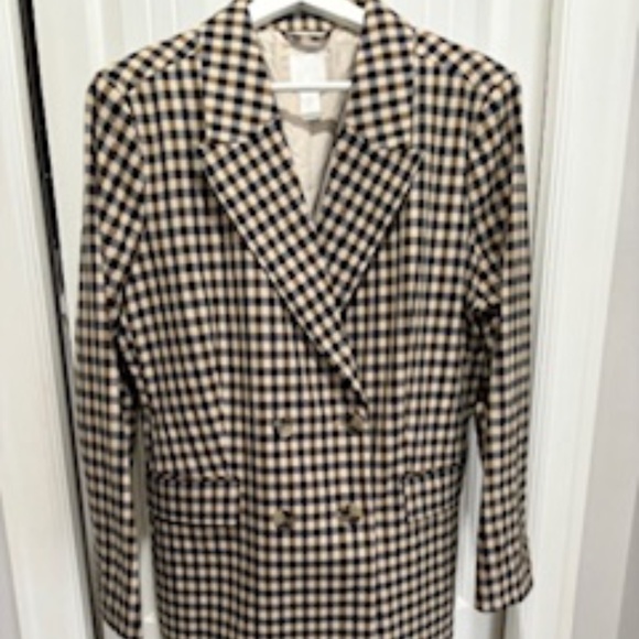 Checkered Blazer - Picture 1 of 3